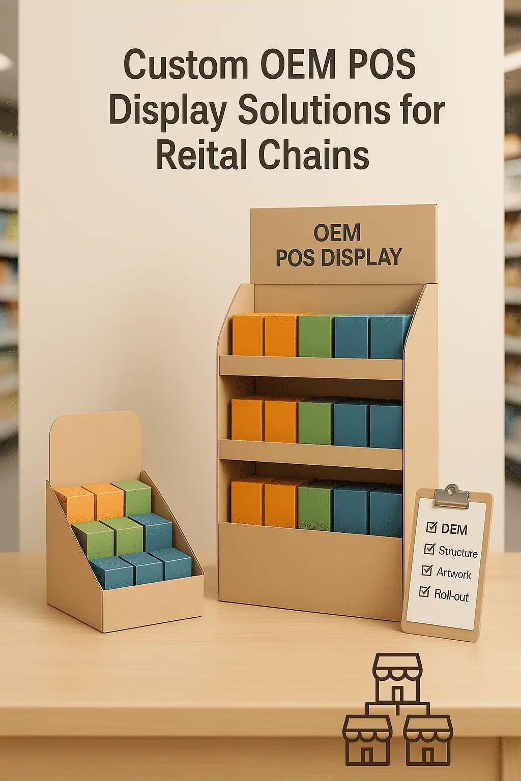 Custom OEM POS Display Solutions for Retail Chains